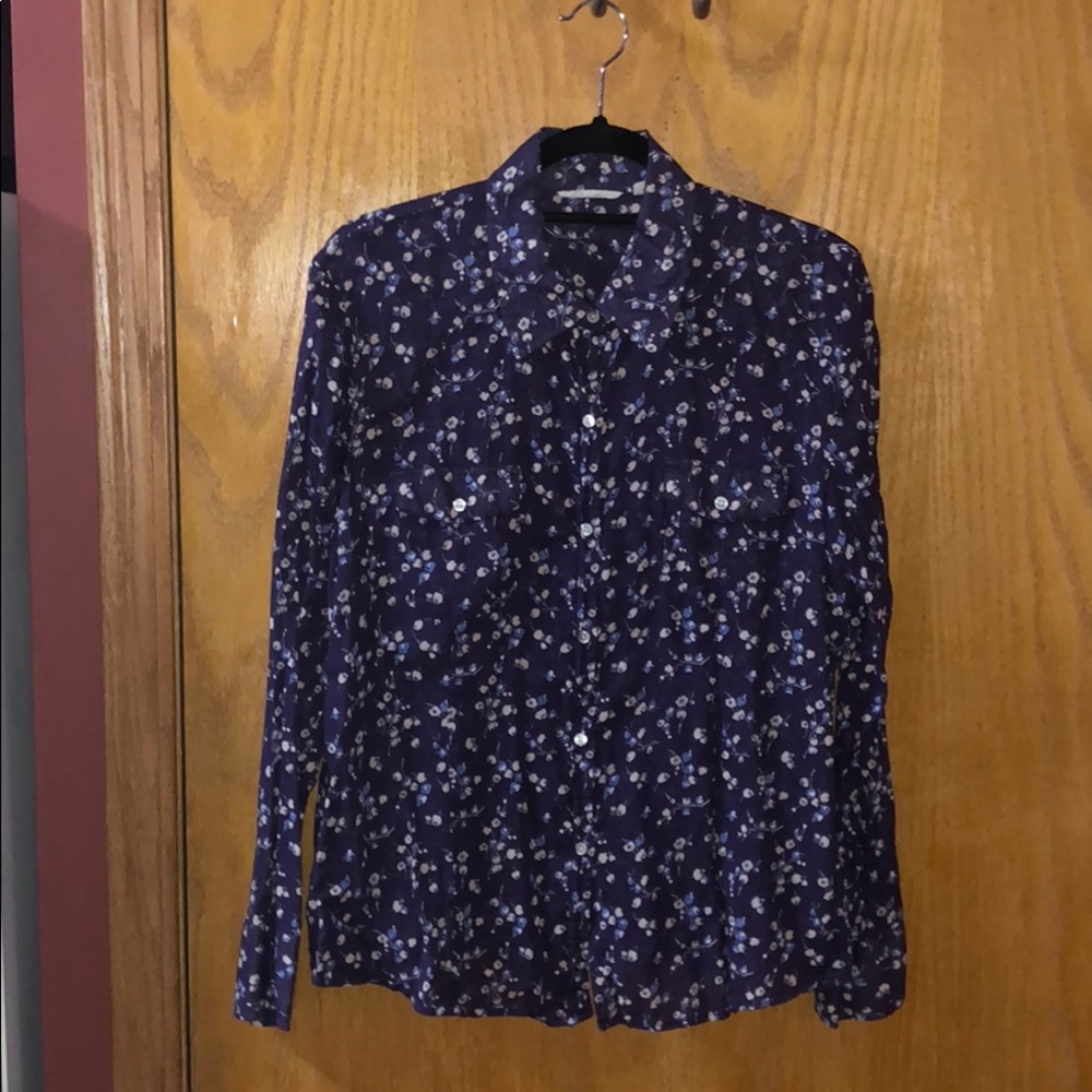 Wore one time! Women’s XL button up Blouse.